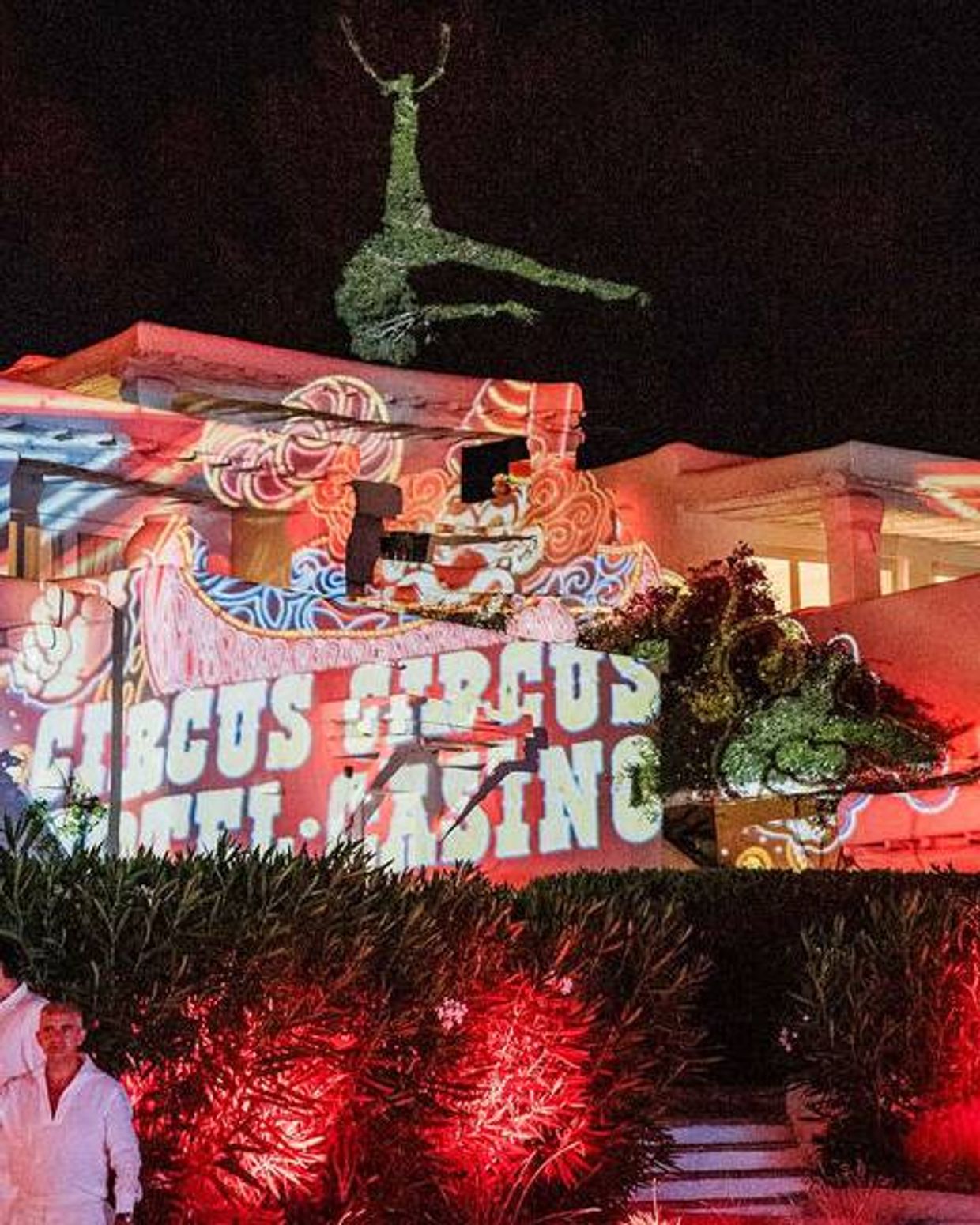 3d mapping ibiza event  square