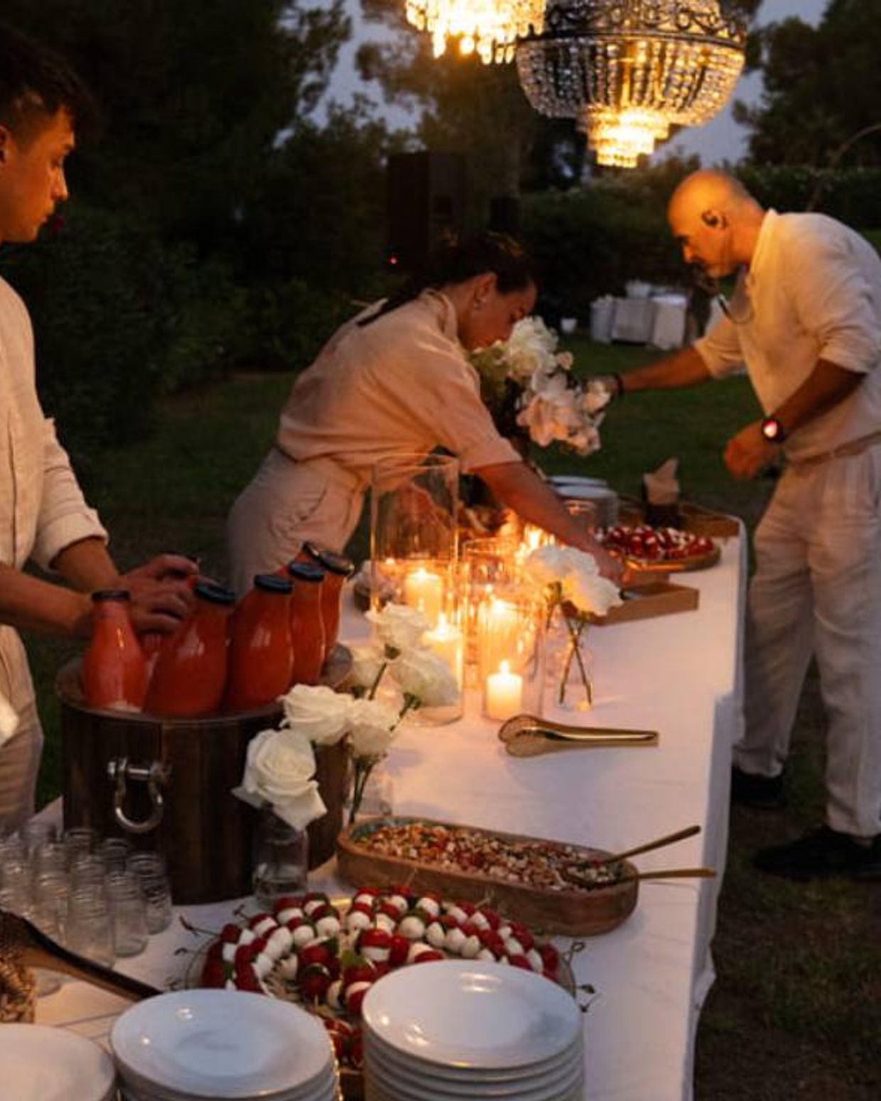Ibiza event catering buffet