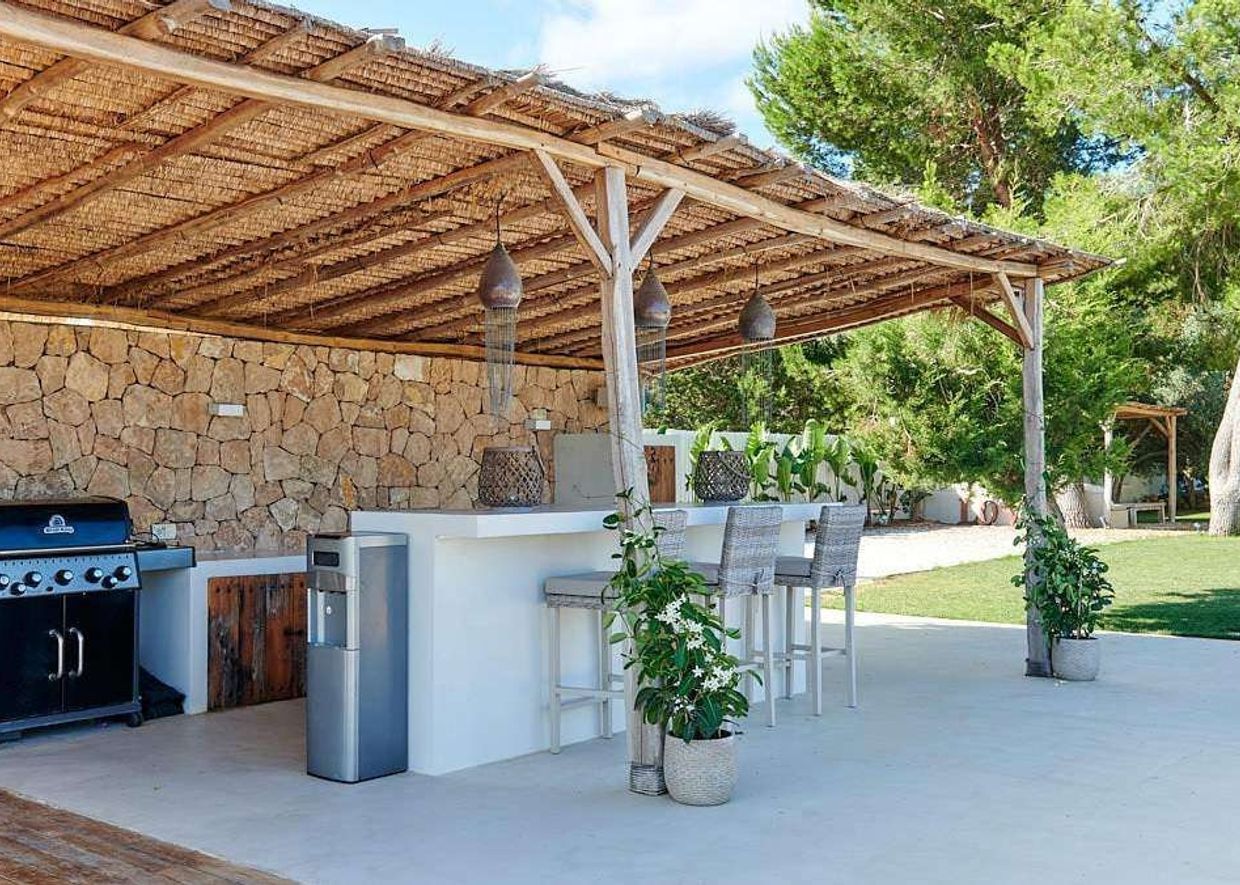 ibiza event villa cala bassa bar