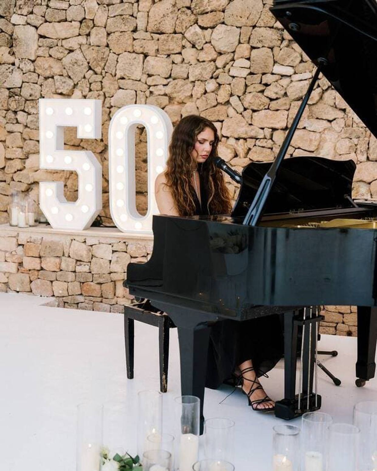 piano performer ibiza event