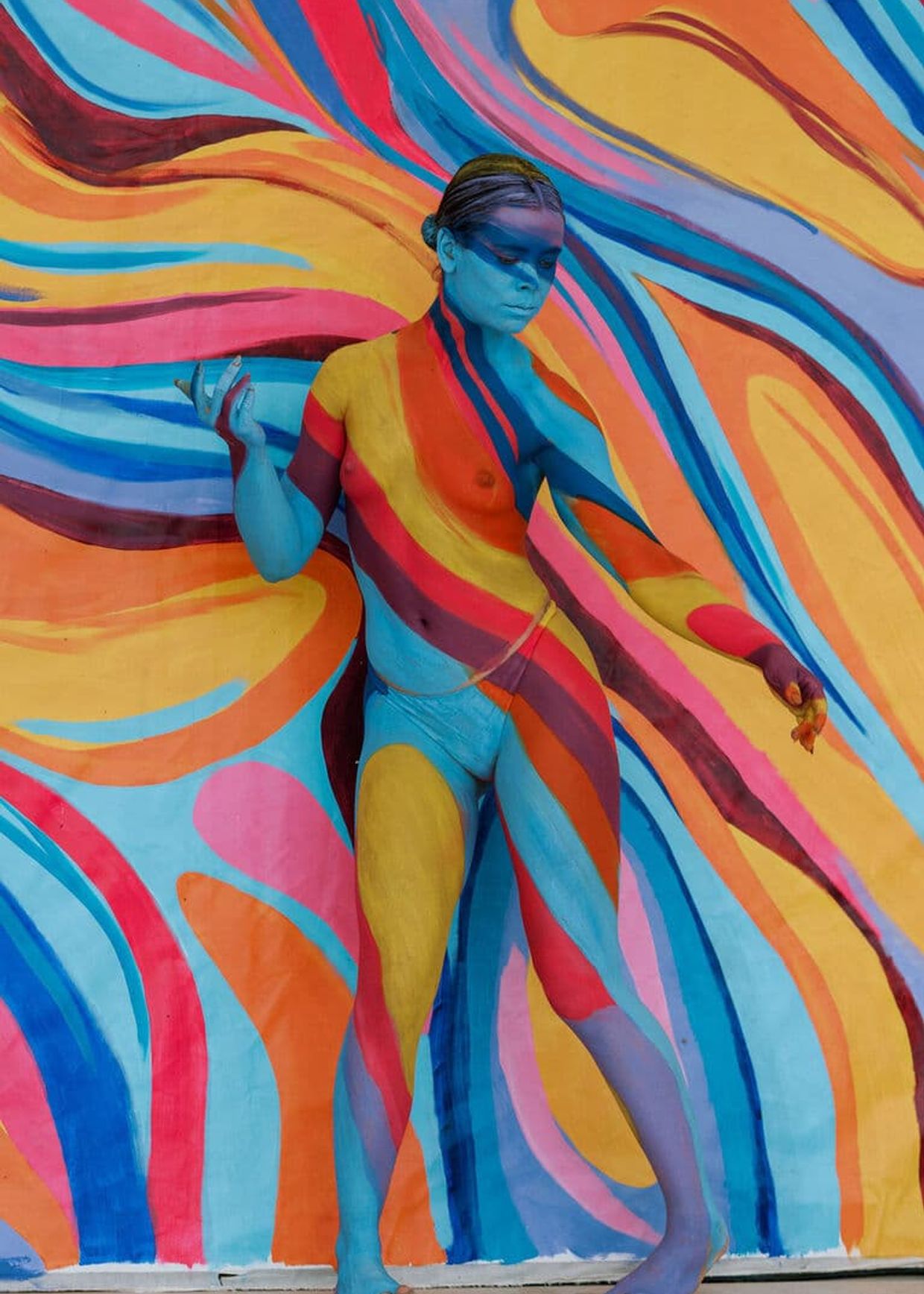 body paint ibiza