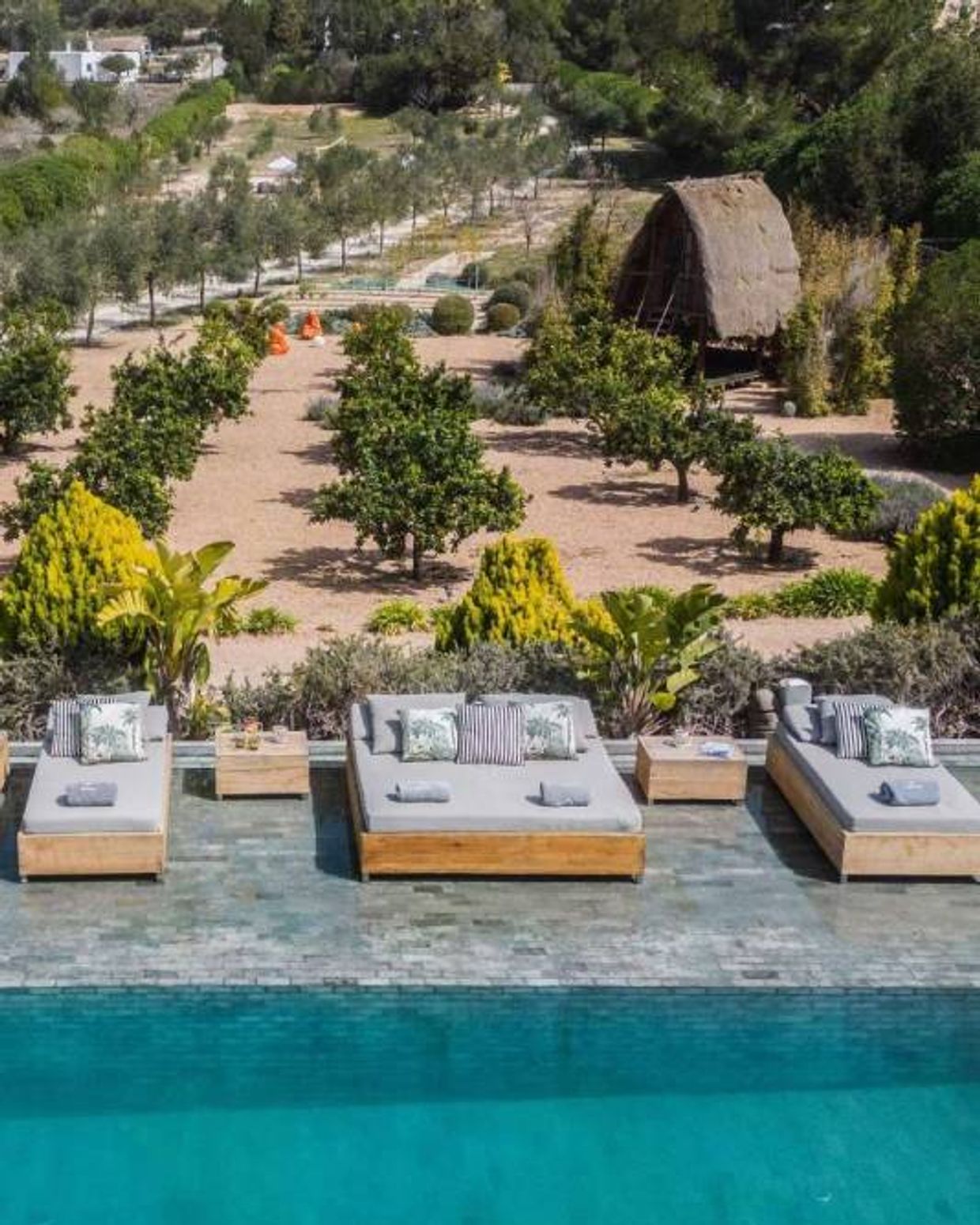 pool view private event villa ibiza