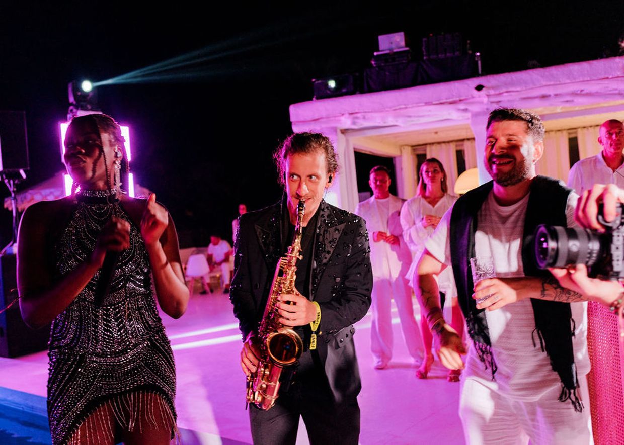 wedding saxophone ibiza