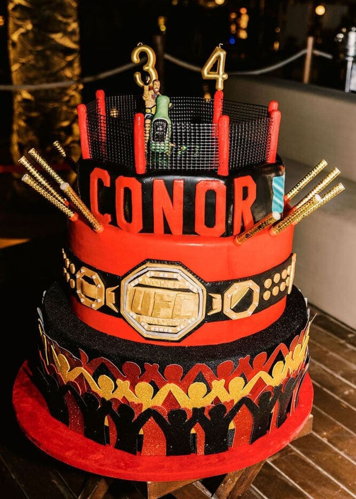 ibiza birthday cake