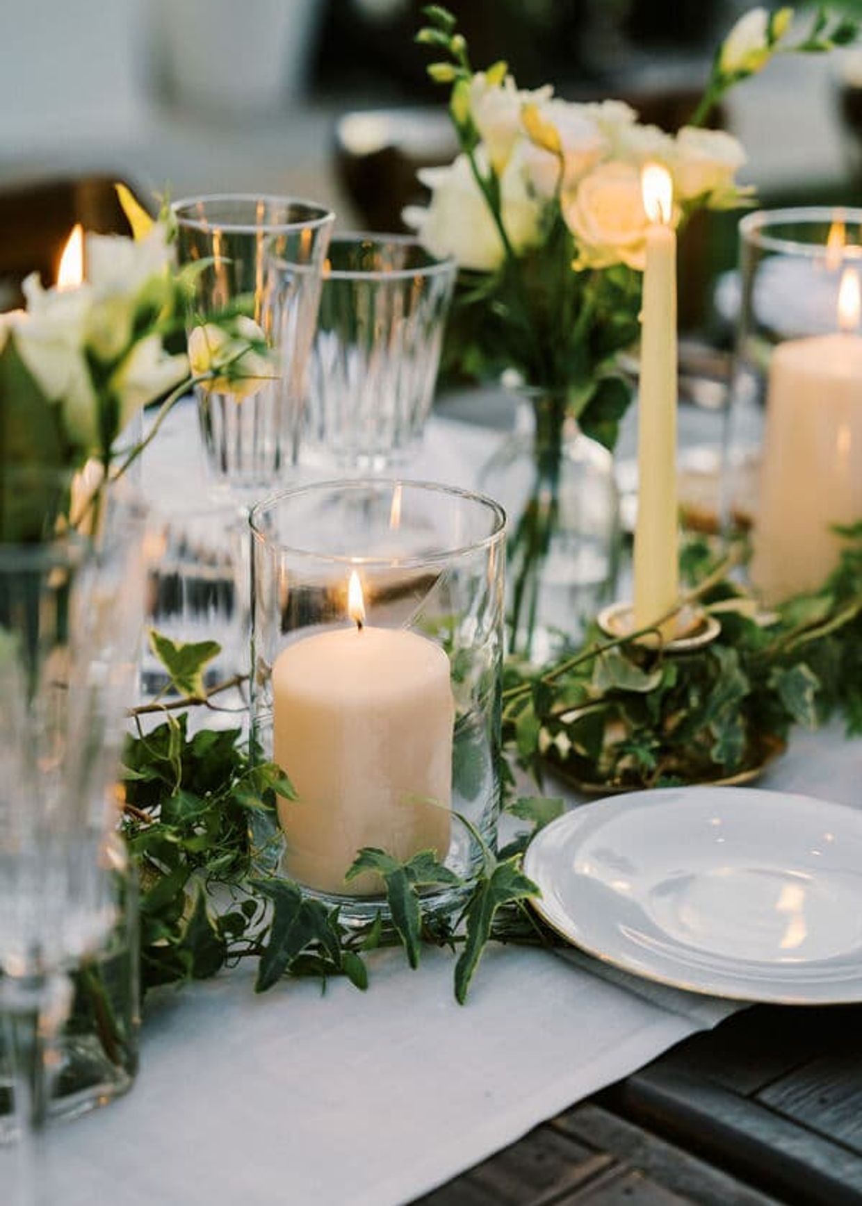 table candles ibiza