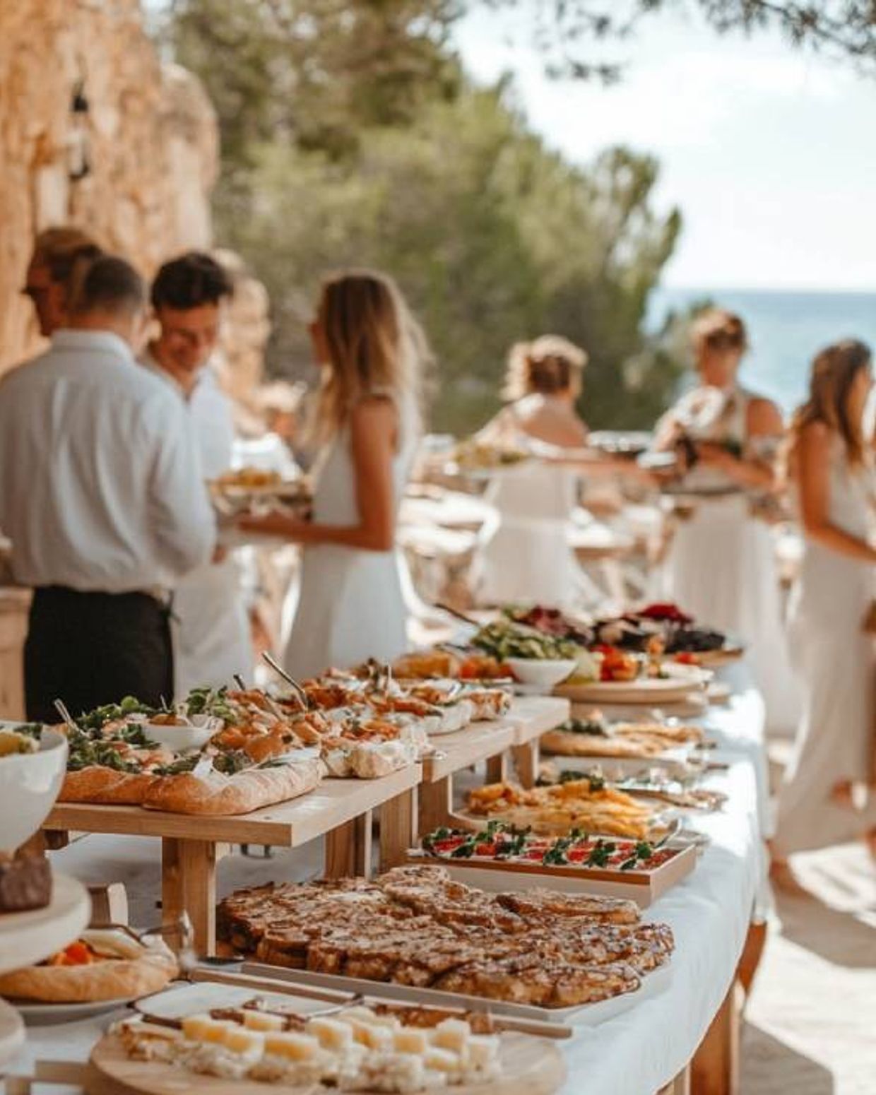 Ibiza corporate retreat lunch and dinner
