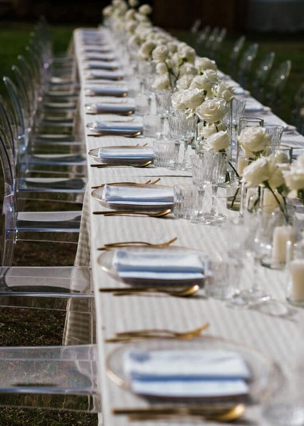 modern table styling ibiza